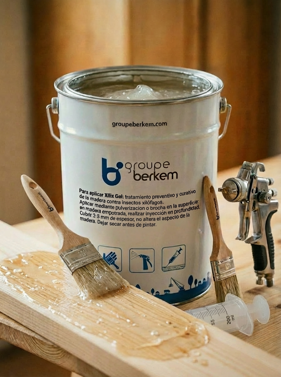 Xilix gel tarmes con brocha